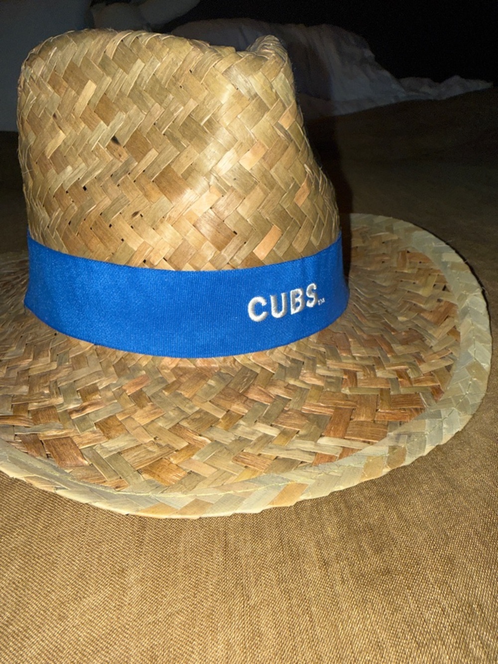 Chicago Cubs Straw Hat